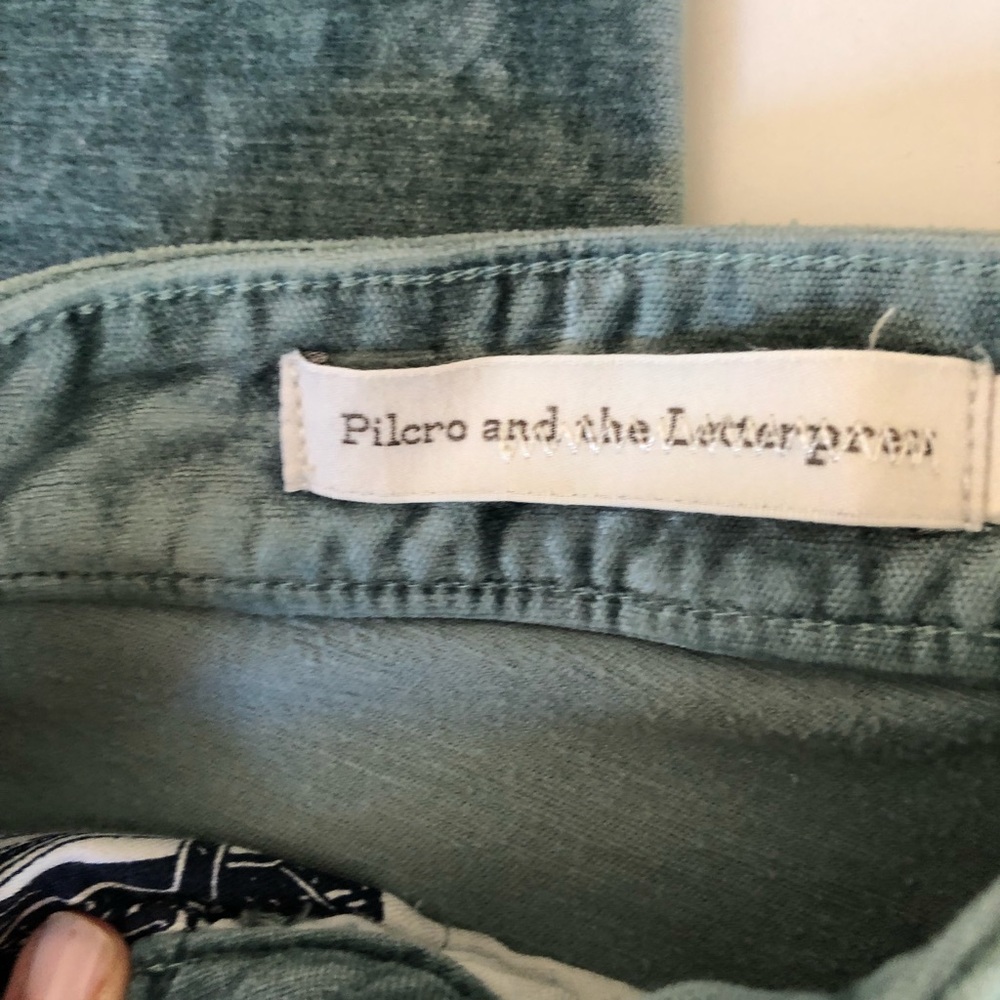 Anthro Velvet Pilcro and the Letterpress High-Rise Skinny Jeans - Picture 3 of 6